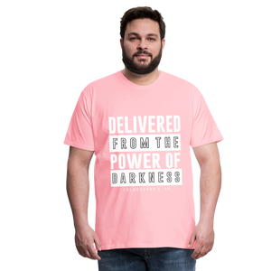 Delivered from Darkness-Men's - pink