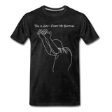 This Is How I Fight My Battles-Men's - charcoal gray