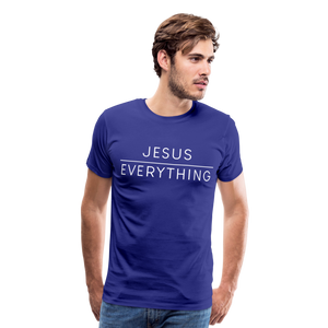 Jesus Over Everything-Men's - royal blue