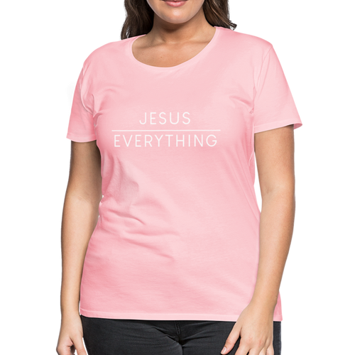 Jesus Over Everything-Women's - pink
