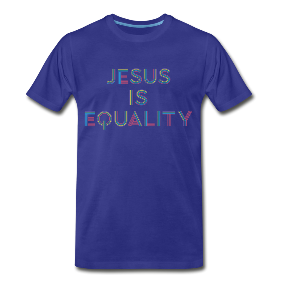 Jesus Is Equality-Men's - royal blue