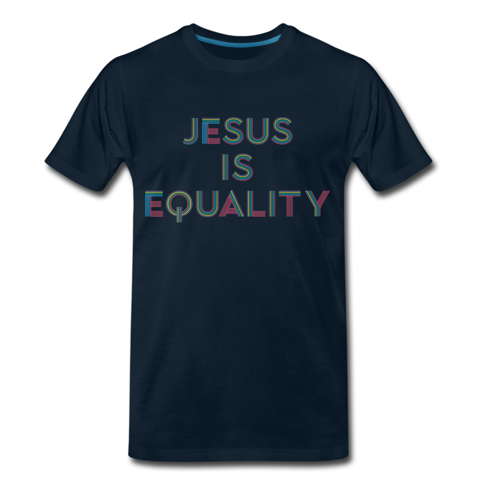 Jesus Is Equality-Men's - deep navy