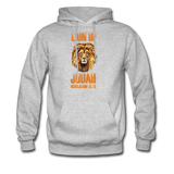 Lion of Judah-Hoodie - heather gray